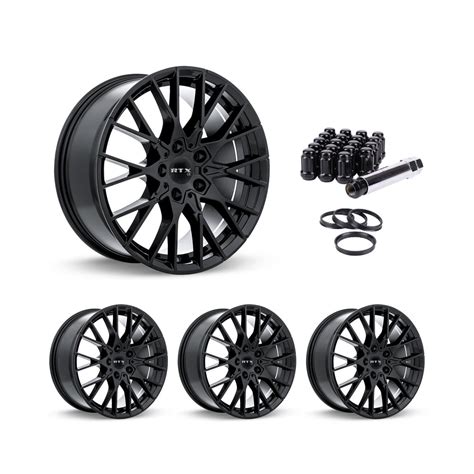 19 Inch Black Rims Set Of 4 For 2017 2019 Infiniti Qx30 Rtx 507412