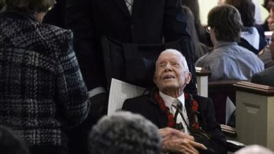 Former US President Jimmy Carter completes one year in hospice | World ...