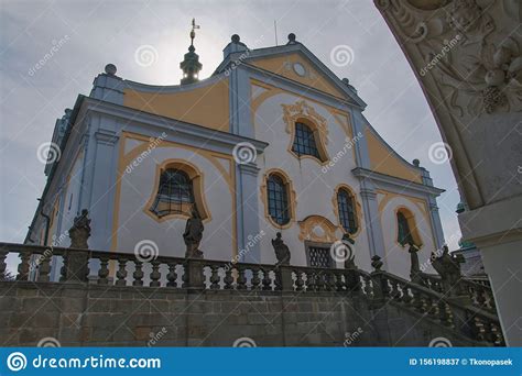 Holy Mountain is a Place of Pilgrimage Above the Town of Pribram. Stock ...