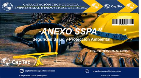 Curso Anexo Sspa Anexo Sspa Pemex Istmo Capacitaciones