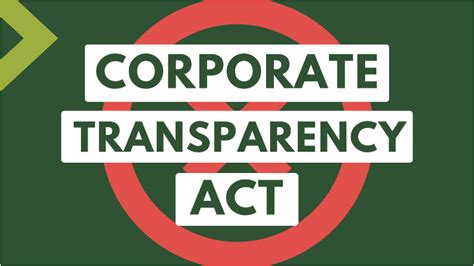 What You Need To Know About The Corporate Transparency Act Hood