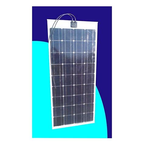 Pannello Solare Fotovoltaico 100 Watt Ultrapiatto Senza Cornice