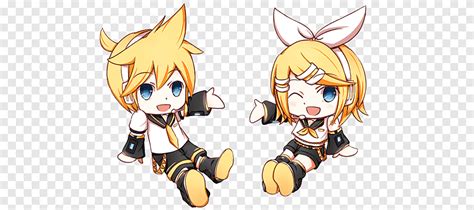 Rin And Len Kagamine Chibi