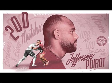 Jefferson Poirot célèbre son 200e Match en Bordeaux Médias UBB TV