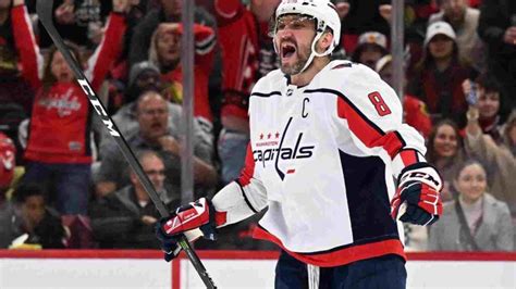 Alex Ovechkin Engraves Name In 800th Goal Club Joins Legendary Gordie Howe And Wayne Gretzky For