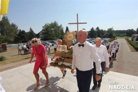 Wiara Uroczysta Msza Św na Dożynki w Zabielu w Gminie Kolno Radio