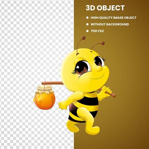 Abeille Png Pose Psd Mod Les Psd Gratuits De Haute Qualit