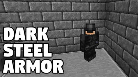 Dark Steel Armor Minecraft Episode 9 Modded Minecraft Lets Play