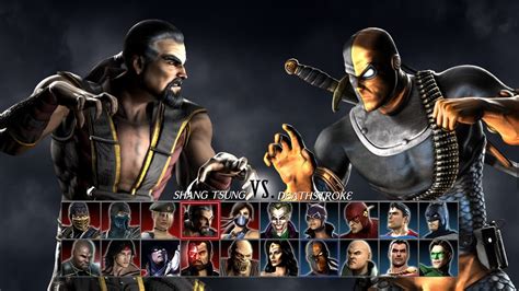 Shang Tsung Mixed Mortal Kombat Vs Dc Universe Pc K