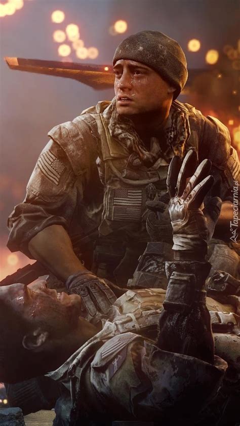 Żołnierze w grze Battlefield 4 Tapeta na telefon