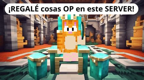 Regal Cosas Op En Este Server Nauticmc Youtube