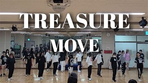 TREASURE 트레저 MOVE T5 무브 커버댄스 수업영상 DANCE COVER MIRRORED YouTube