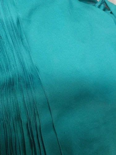 Sea Green Plain Organza Fabric 44 Inches At Rs 50meter In New Delhi