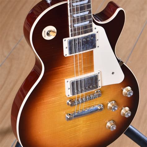 Gibson Les Paul Standard Figured Top 60s Bourbon Burst Lps600b8nh1 020 Centro Chitarre