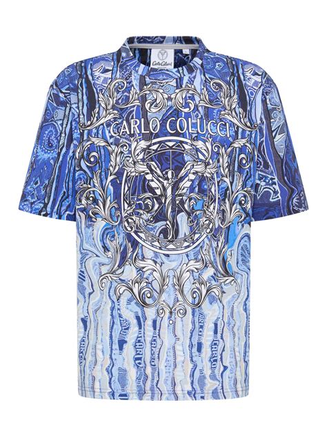Oversize T-Shirt -Fusion- | Blau | XXL | CC-C3722-101-XXL
