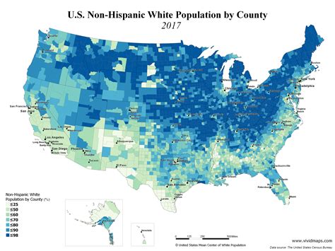 Racial map of the USA : r/MapPorn