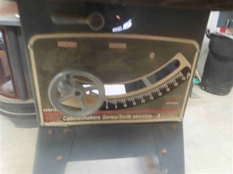 Craftsman 10 Table Saw Mcsherry Auction Service Ltd