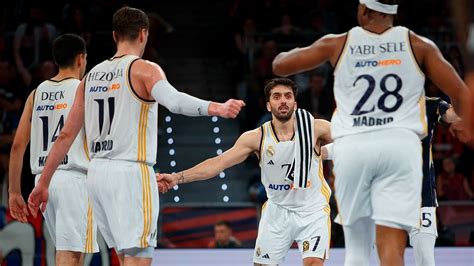 El Real Madrid De Deck Y Campazzo Barri La Serie Ante Baskonia Y Se