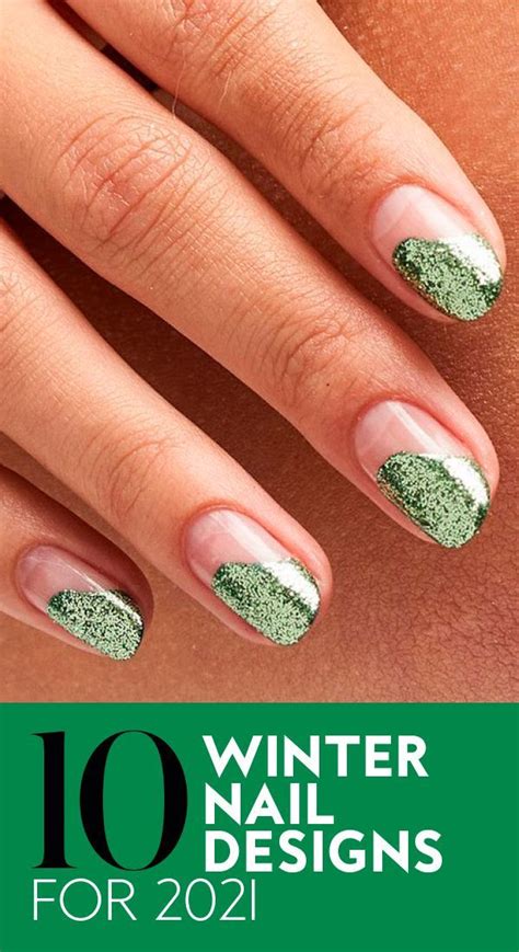 Keep Reading For 10 Of Our Favorite Easy Winter Nail Designs To Add To Your Manicure To Do List