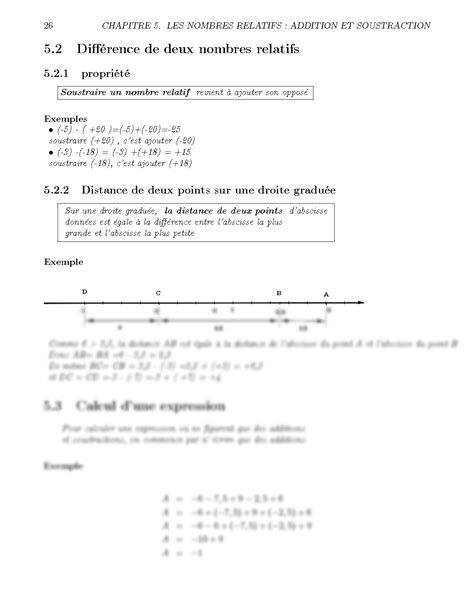 Solution Cours Les Nombres Relatifs Studypool