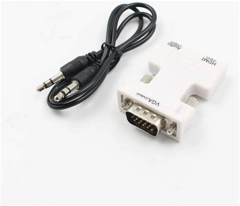 Adapter Konwerter Obrazu Sygna U Z Hdmi Na Do Vga Opinie I Ceny Na