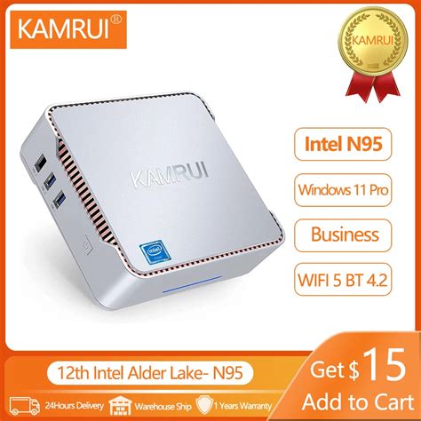 Kamrui Gk V Plus Mini Pc Gamer Windows Pro Intel Th Alder Lake N