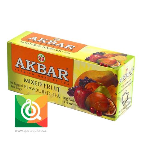 Akbar Té Negro Mix De Frutas And Qué Té Quieres