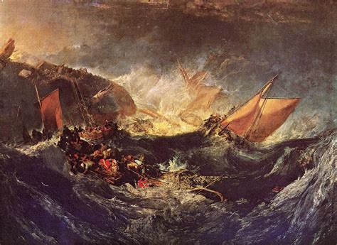 Joseph Mallord William Turner The Wreck of a Transport Ship 50% off ...