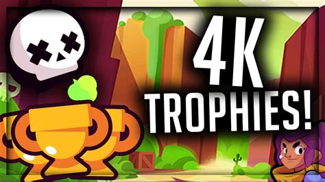 4k Trophy Milestone Brawl Stars Showdown Shelly Gameplay And