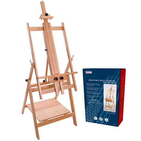 U S Art Supply Adjustable H Frame Multi Purpose Studio Artist Wooden