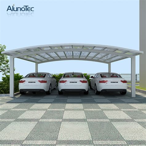 Garage Langlebiges Wasserdichtes Doppel M Carport Dach Mit