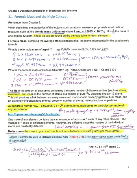 Chapter 3 Openstax Notes Filled Out Again CHEM 1111 Studocu