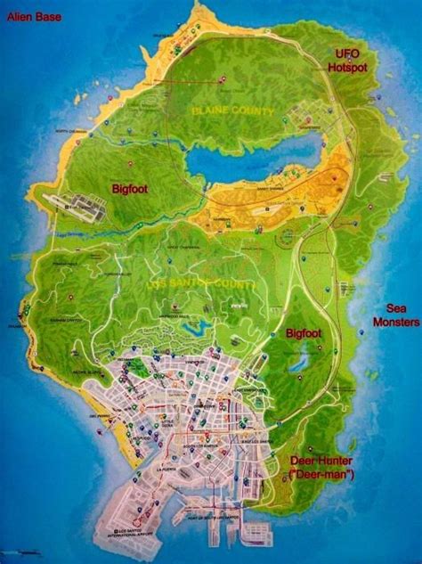 Gta5 Maps Weaponsandarmor Gta 5 Multiple Grand Theft Auto 5 Easter