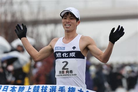 池田向希が1時間18分36秒で初優勝！ブダペスト世界陸上代表内定第1号に／日本選手権20km競歩 月陸online｜月刊陸上競技