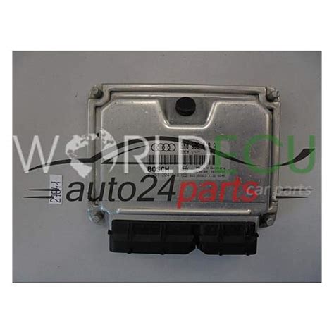 ECU Engine Control Unit AUDI TT 0261204898 8N0906018A ECU Engine