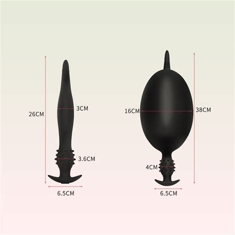 Plug Anal Gonflable Silicone Liquide Extenseur Anal Etsy France