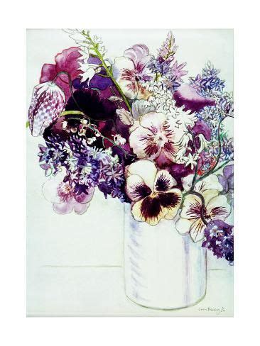 Size X In Giclee Print Spring Flowers With Fritillaria By