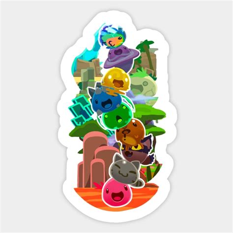 Slime Tower Slime Rancher Sticker Teepublic