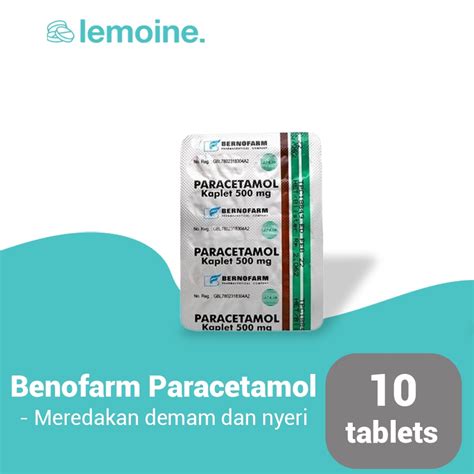 Jual Bernofarm Panadol Mg Tablet Shopee Indonesia