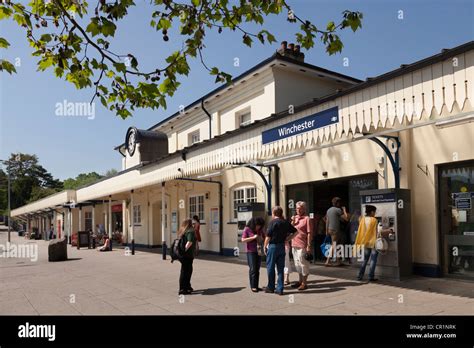 Winchester Railway Station Stock Photo Alamy