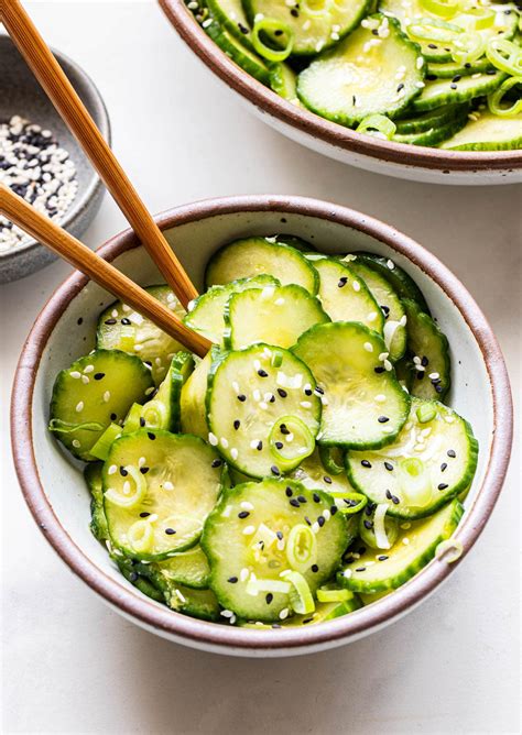 Asian Cucumber Sesame Salad Recipe Runner