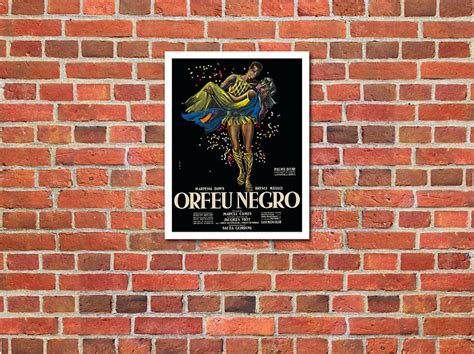 Fine Art Prints Posters Black Orpheus Orfeu Negro Directed By