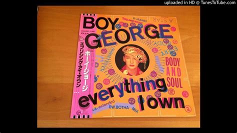 Boy George Everything I Own Youtube