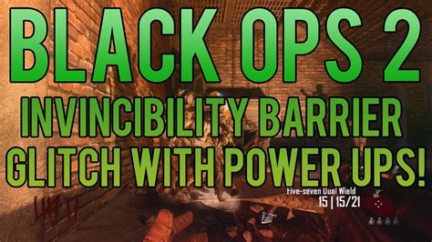 Black Ops 2 Zombie Glitches Tranzit Zombies Invincibility Barrier