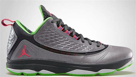 Jordan Cp3vi Ae Wolf Greybright Crimson Dark Grey Electric Green