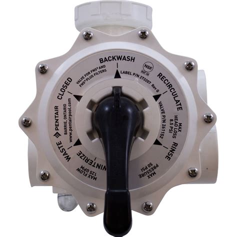 Pacfab Pentair Multiport Valve Pacfab Pentair De Filter Threaded