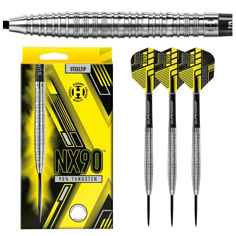 Harrows Tungsten Nx90 Supergrip Razr Assassin Darts Steel Tip Dart