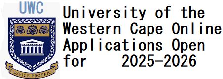 University Of The Western Cape Online Application Apply Online