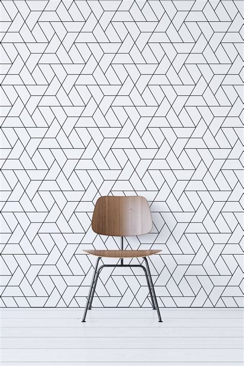 Geometric Wallpaper Kids Room Wallpaper Grey Wallpaper - Etsy UK