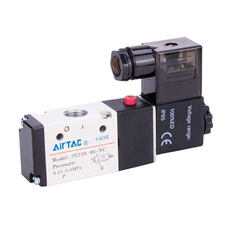 Woljay Pneumatic Solenoid Air Valve V Dc V Pt Position